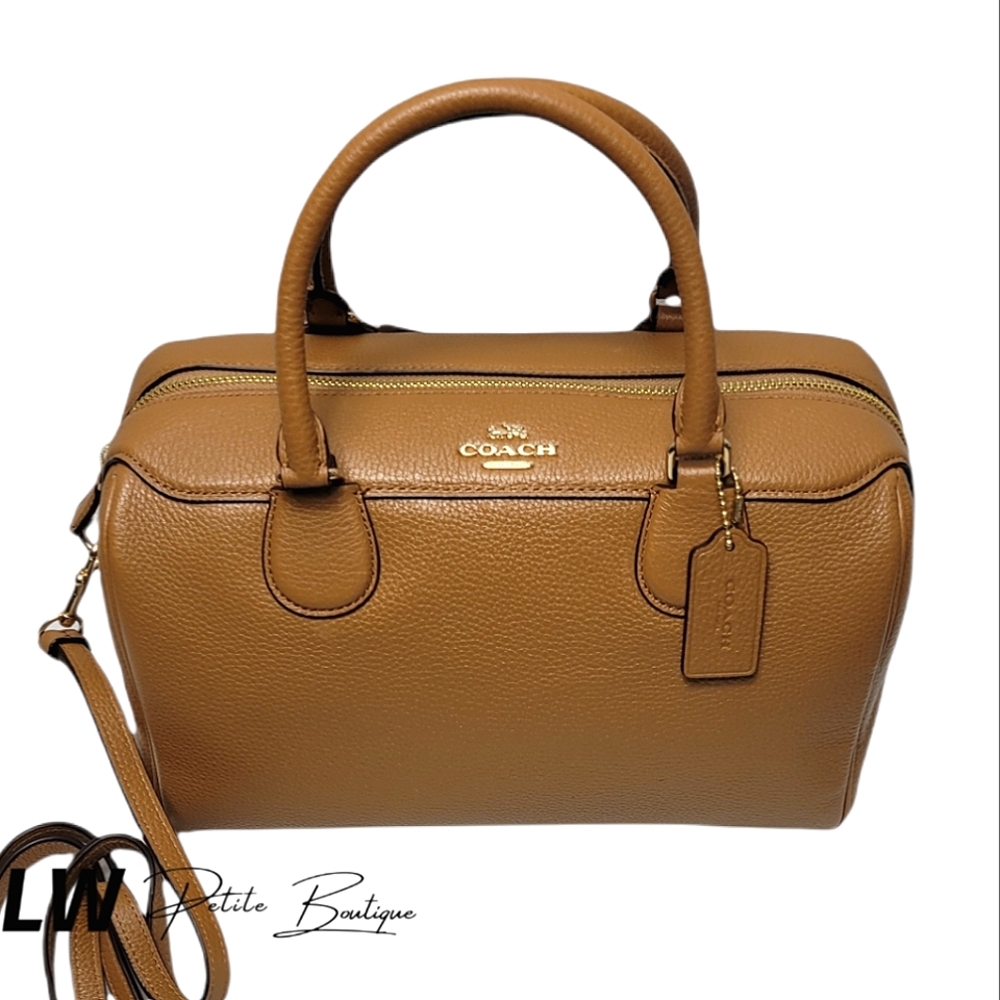 SOLD OUT Coach Pebble Leather Large Bennett Bag - Picture 1 of 7